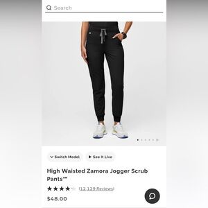 FIGS Zamora High Wasted Joggers